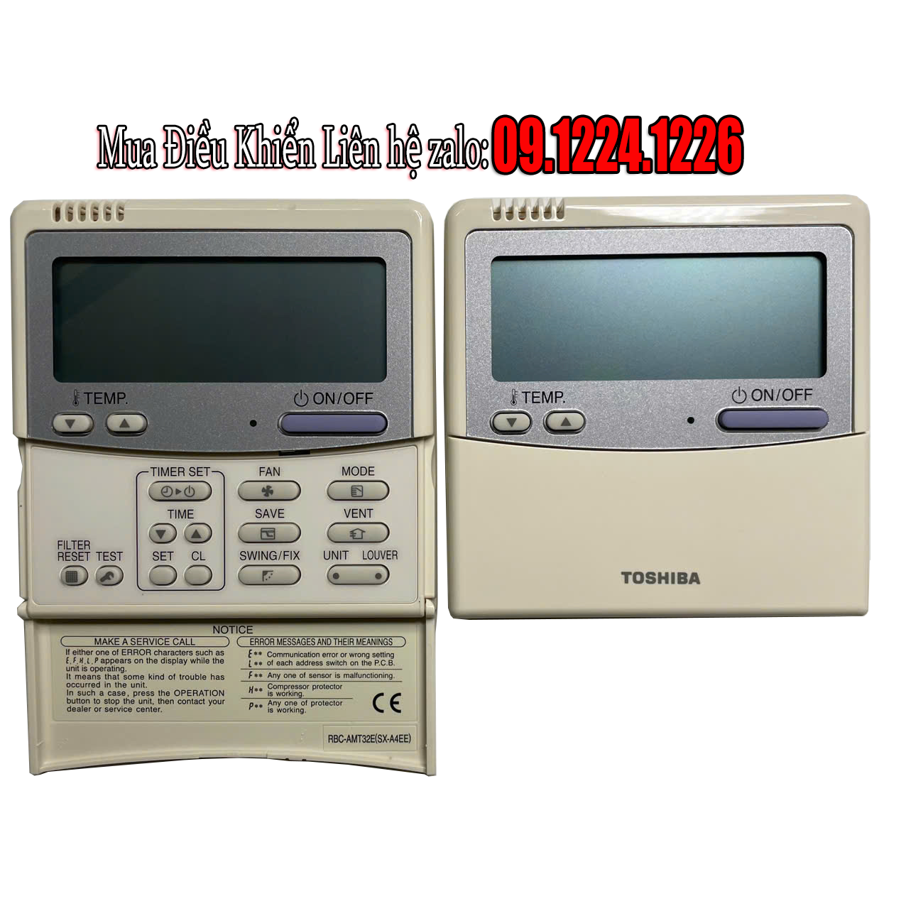  Điều khiển toshiba RBC-AMT32E