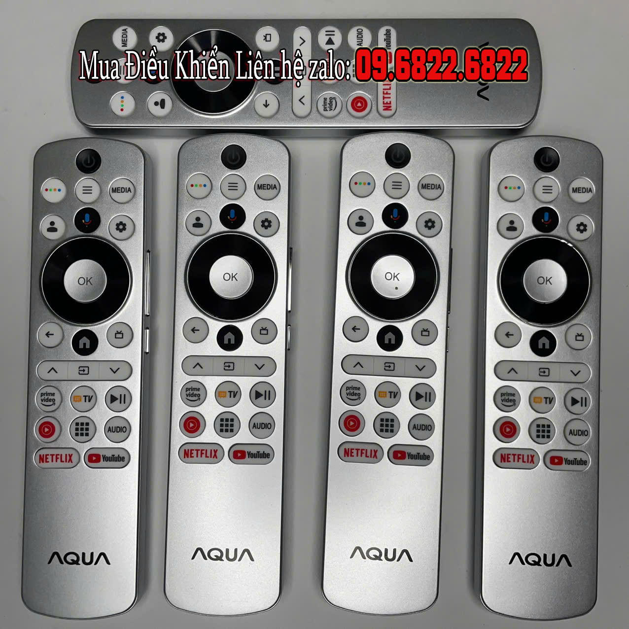 Điều khiển tivi AQUA R8