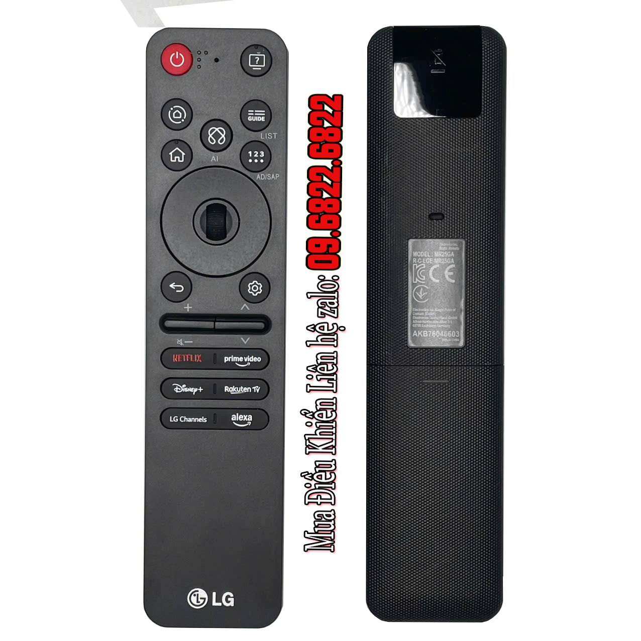 Điều khiển tivi LG 2025