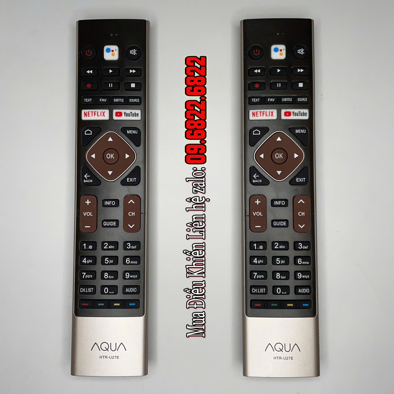Điều khiển tivi AQUA HTR-U27E